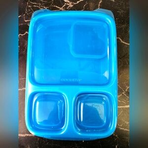 Blue Goodbyn Lunchbox with Compartments